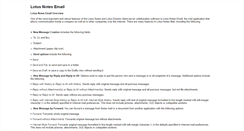 Desktop Screenshot of lotusnotesemail.com